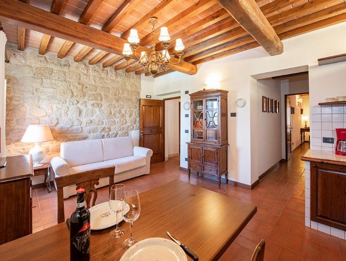 Castello Di Fulignano Soarzio Panoramic Apartment San Gimignano Luaran gambar