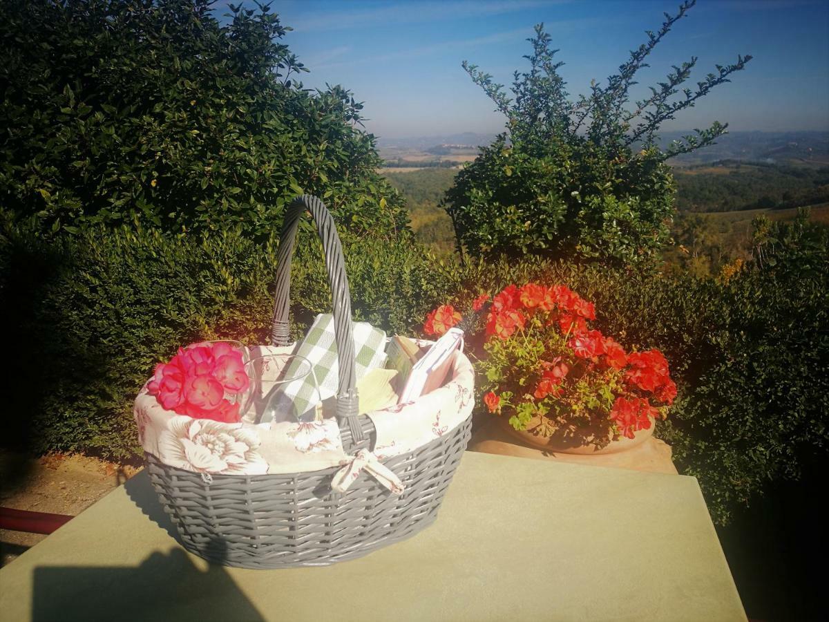 Castello Di Fulignano Soarzio Panoramic Apartment San Gimignano Luaran gambar