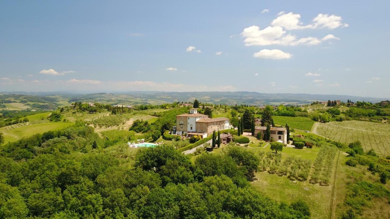 Castello Di Fulignano Soarzio Panoramic Apartment San Gimignano Luaran gambar