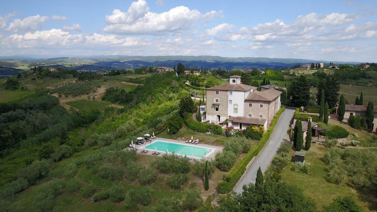 Castello Di Fulignano Soarzio Panoramic Apartment San Gimignano Luaran gambar