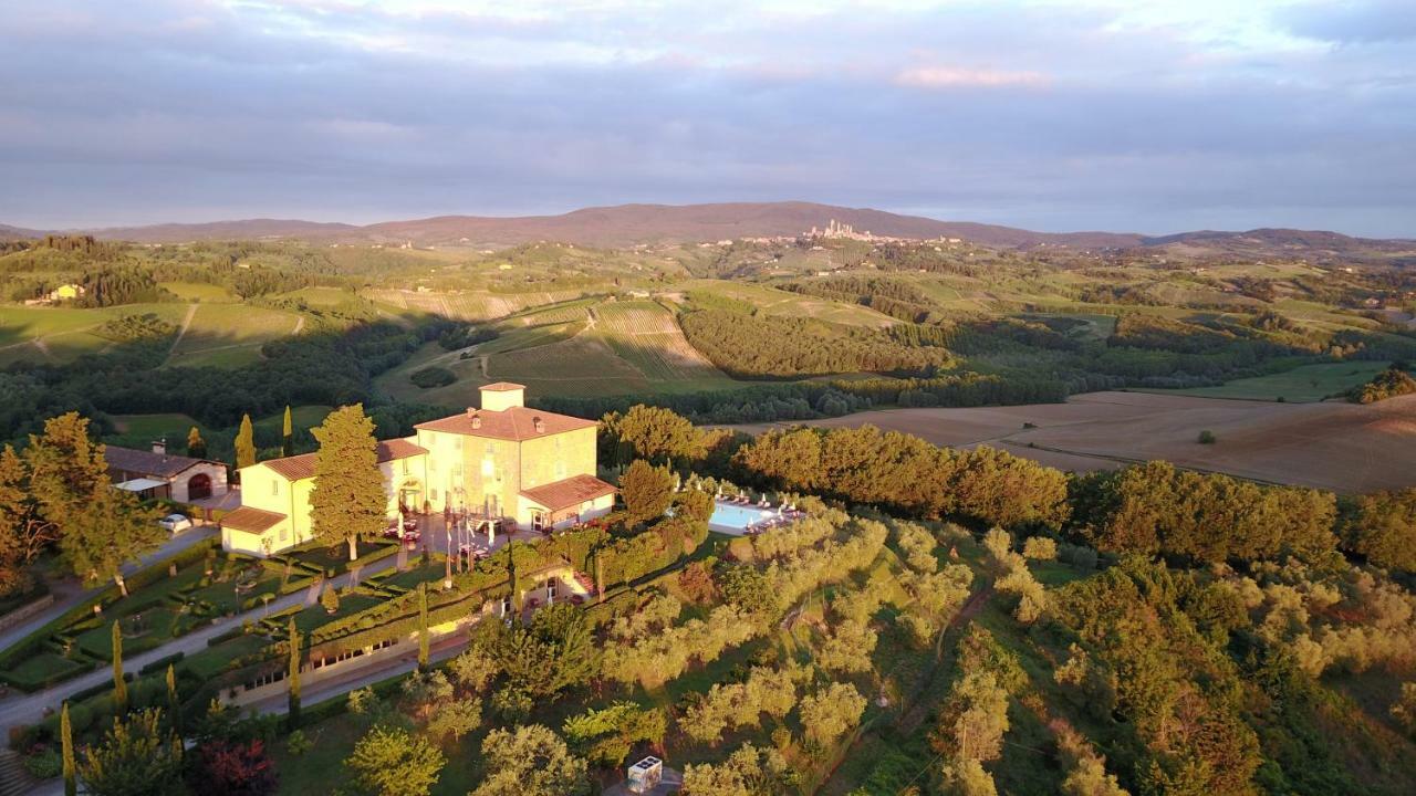 Castello Di Fulignano Soarzio Panoramic Apartment San Gimignano Luaran gambar