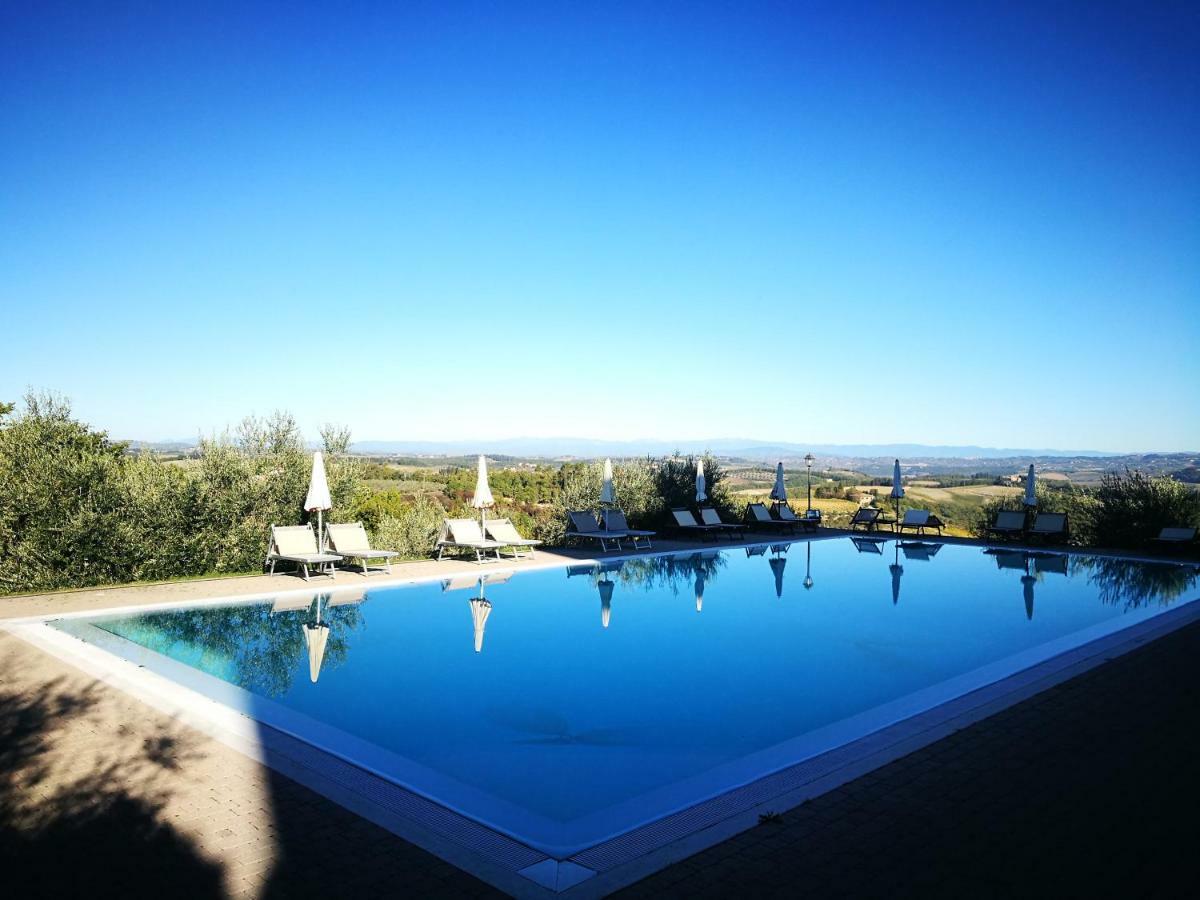 Castello Di Fulignano Soarzio Panoramic Apartment San Gimignano Luaran gambar